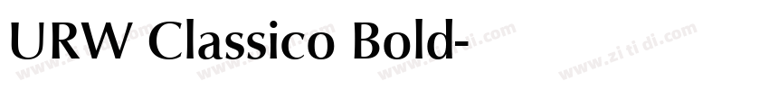 URW Classico Bold字体转换 URW Classico Bold字体转换